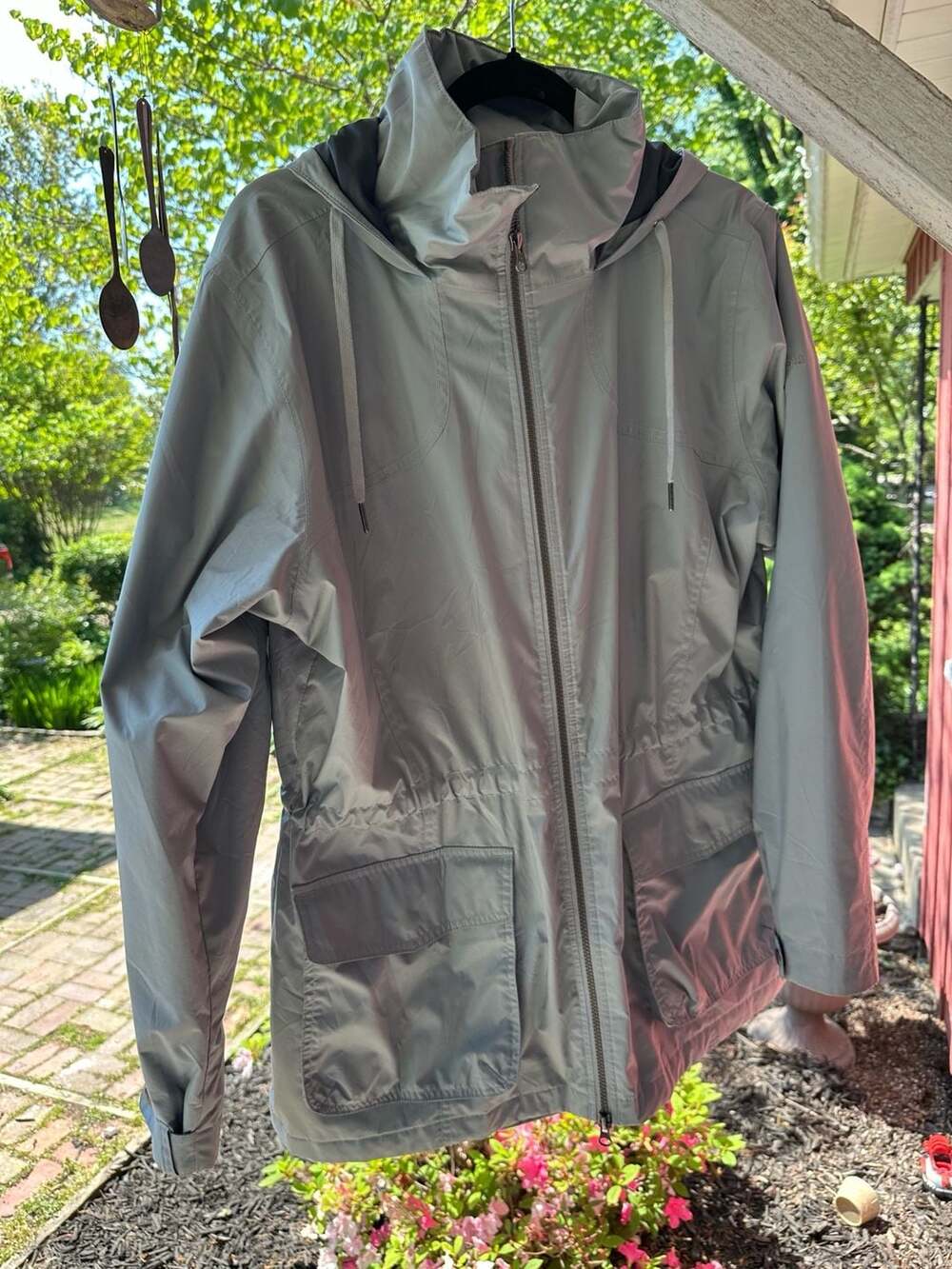 Columbia Sportswear Women's Omni-Tech Here and There Trench Rain Jacket